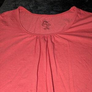 Just My Size Women's Pink Top